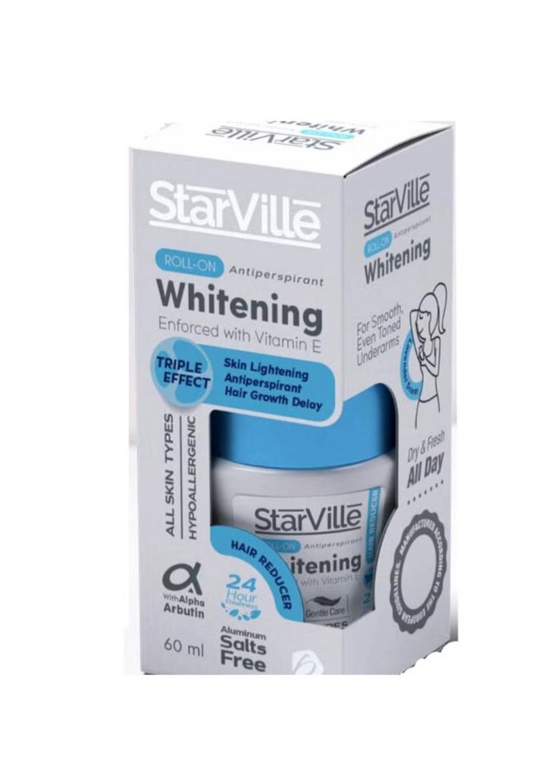 Starville Roll-on Lightening and Hair Reduction - 60 ml